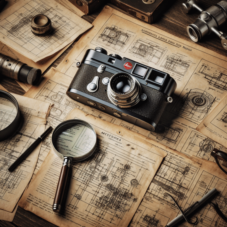 analyzing vintage Leica M3 documents for authenticity validation