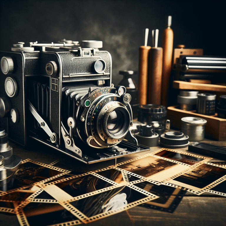 darkroom printing techniques for vintage camera negatives