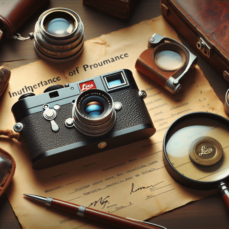 importance of provenance in authenticating vintage Leica M3s