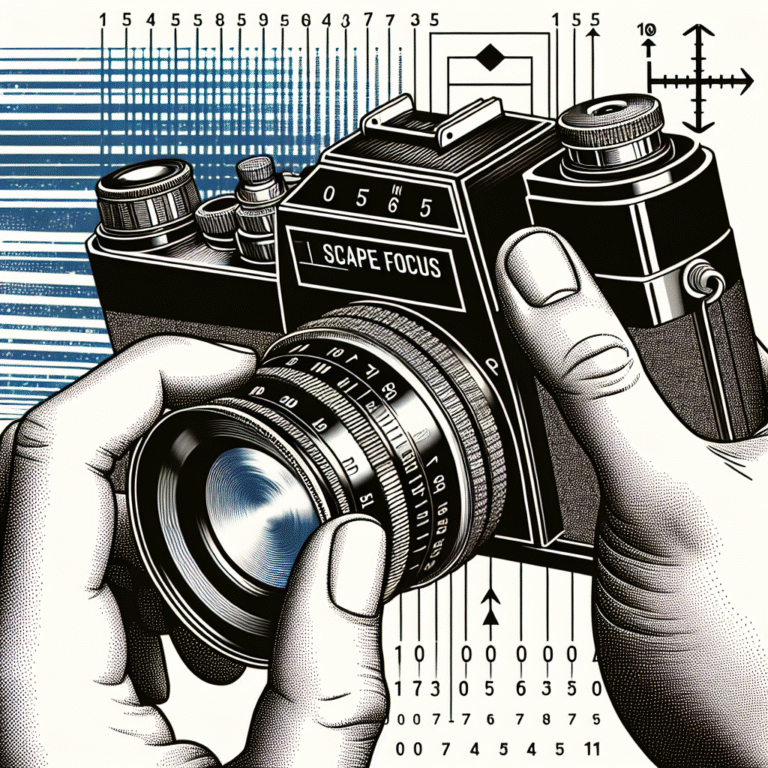 using zone focusing on scale focus cameras