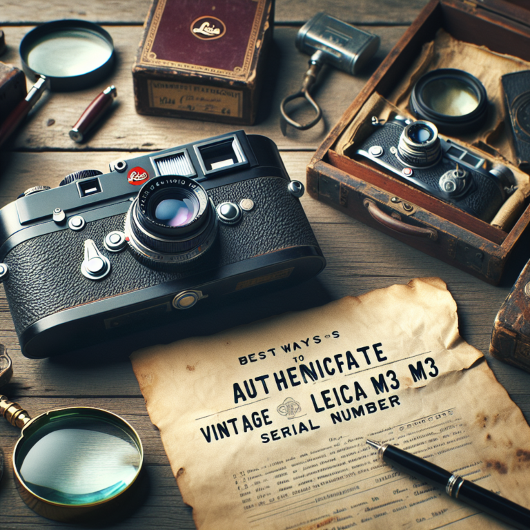 best ways to authenticate a vintage Leica M3 serial number