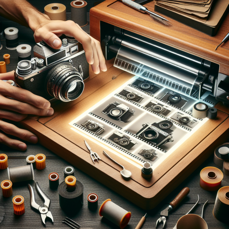 guide to developing and scanning test rolls from restored cameras