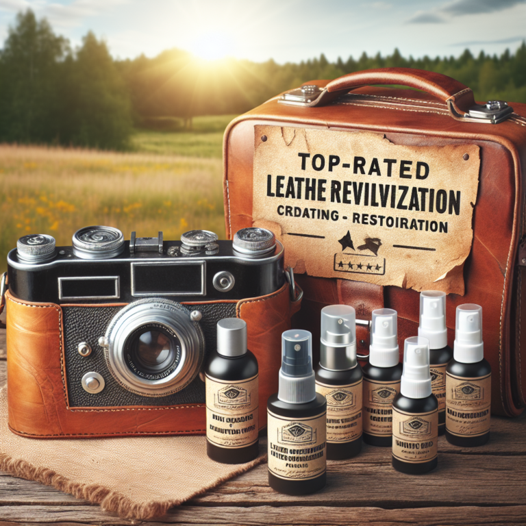 best products for revitalizing dry and cracked leather on a field camera