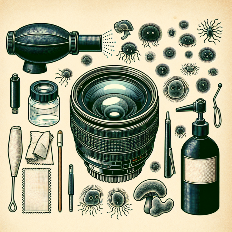 cleaning techniques for vintage camera lenses with fungus